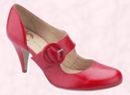hoe 15 - Red Mary Jane shoe �44.99/ �75.50 River Island Clothing Co. Ltd Womenswear Footwear SS08 